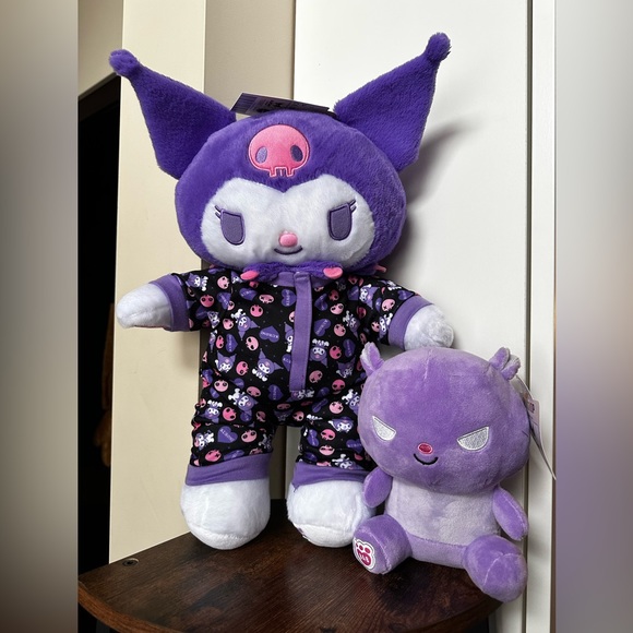 Build-A-Bear Accessories - Build-A-Bear Purple KUROMI & BAKU bundle